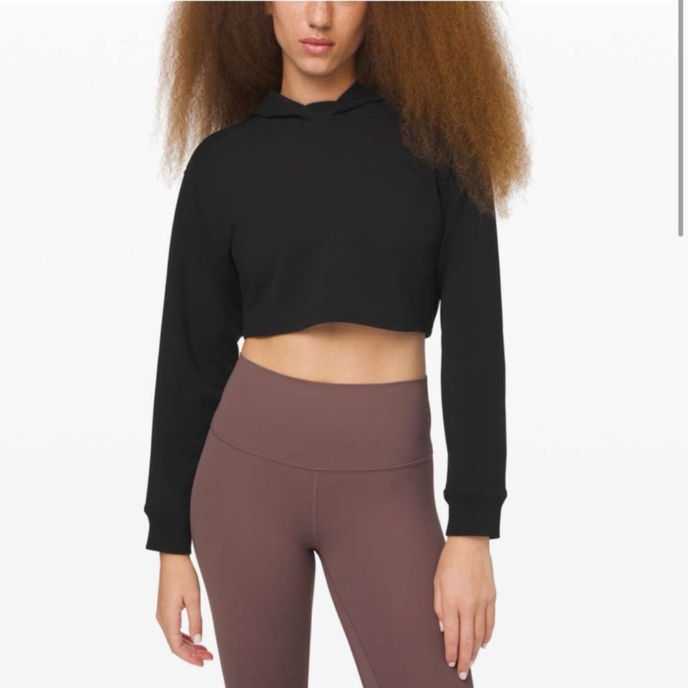 All Yours Cropped Hoodie SZ 12